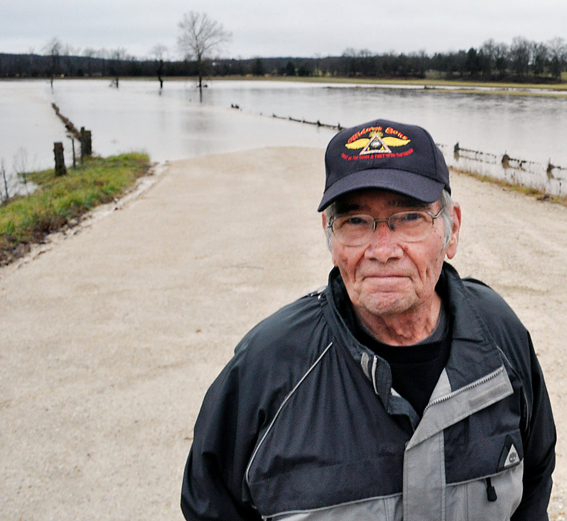 Bob McKee, pictured on Enke Road during December 2015 flooding, died Sept. 14 at the age of 81. He was an award-winning photojournalist, reporter, and managing editor for The Gasconade County Republican for more than 34 years. His “Going South” column pushed his local journalism career to 45 years.